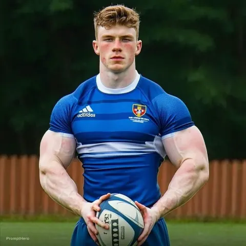 Rugby Player Portrait