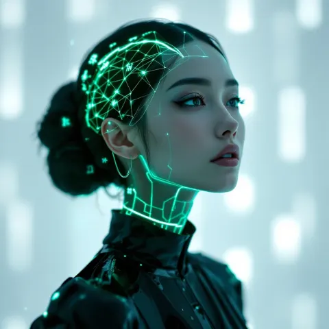 Cyberpunk Portrait Portrait Scene