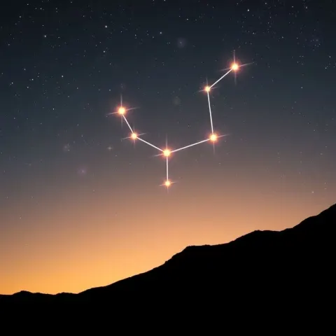 Orion Constellation Hearts