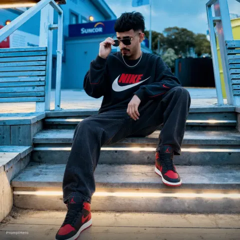 Nike Streetwear Fashion Styling