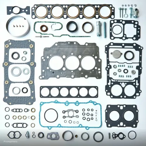 Engine Gasket Parts Display