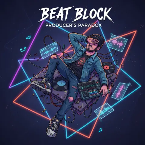 Music Producer Cartoon Portrait