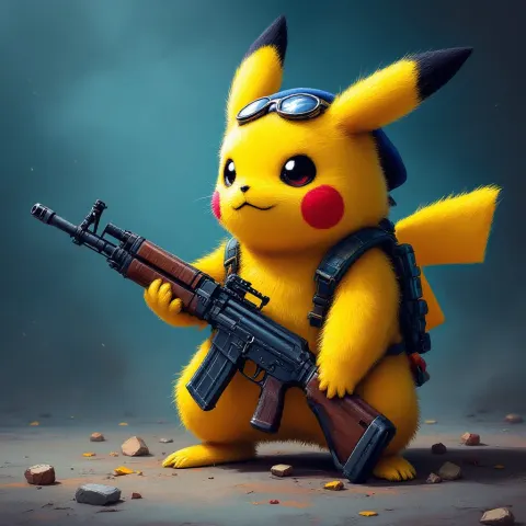 Pikachu Gang Portrait