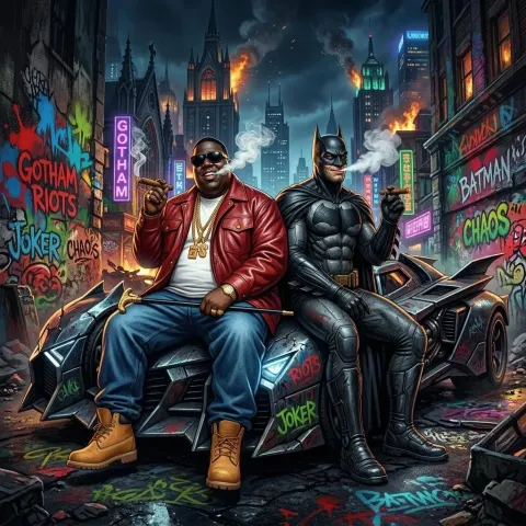 Notorious Big Batman Gotham