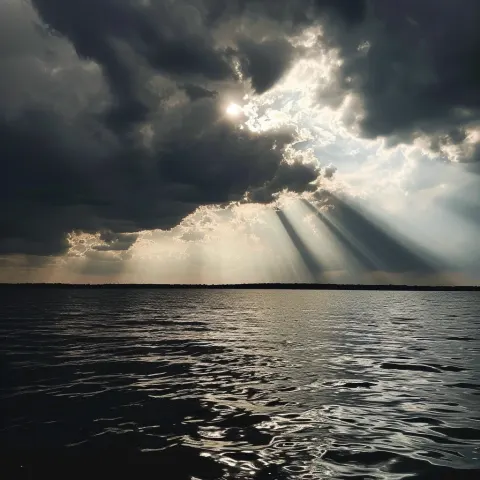 Cold Lake Cloud Sky