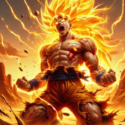 Goku Battle Runes Aura