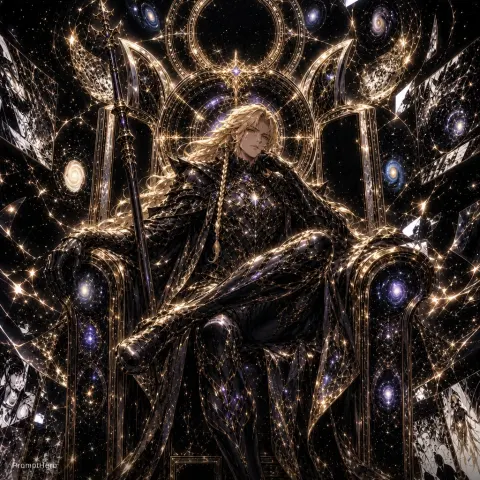 Warrior Blonde Mystique Portrait