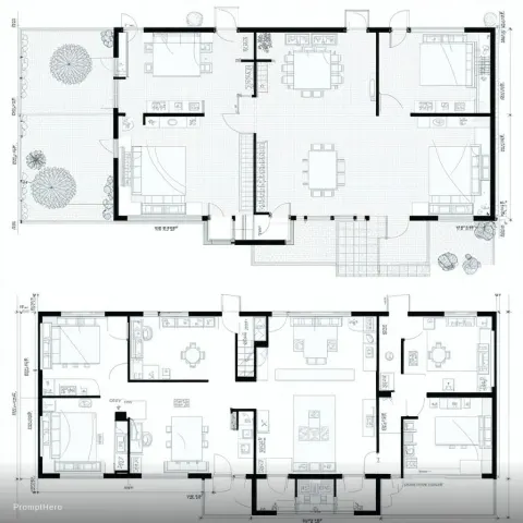 Modern Home Floor Plan