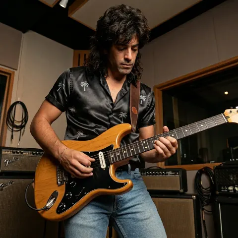 Rock Guitarist Stratocaster