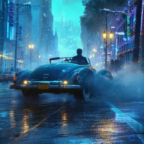 Enchanted Driver Winding Through Mystical San Francisco