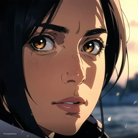 Anime Portrait Cinematic Headshot