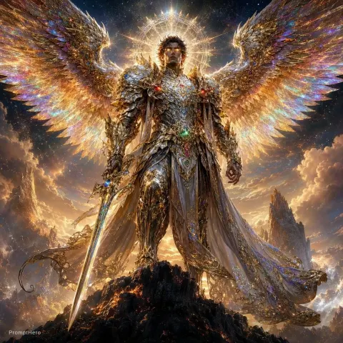 Archangel Wings Armor Prismatic