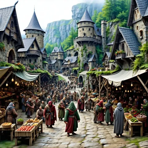 Medieval Fantasy Market