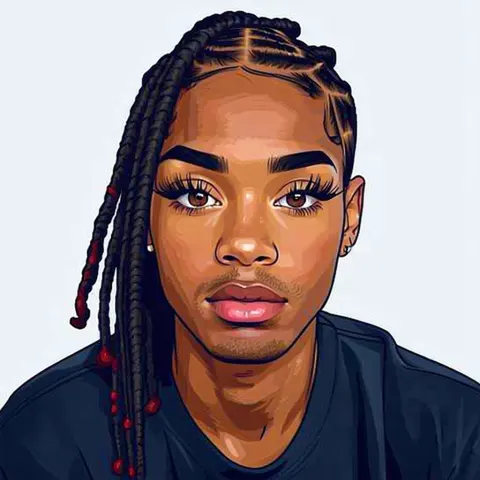Black Woman Ink Art