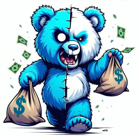 Badass Teddy Bear Streetwear Graphic