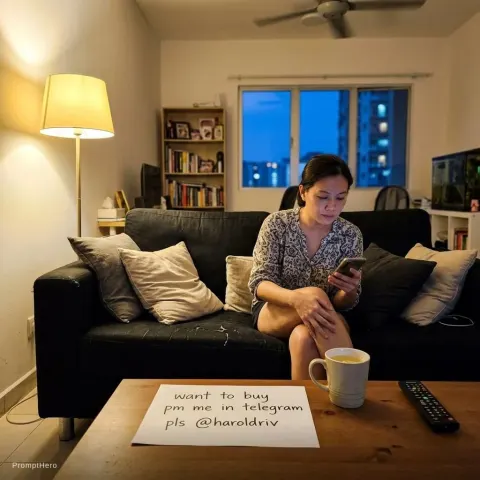 Malaysian Apartment Evening Portrait