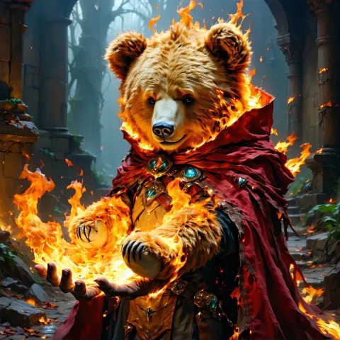 Fiery Child Mage Guardian