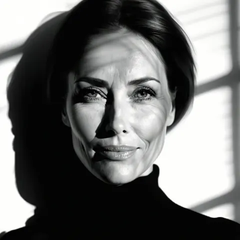 Woman Shadow Minimalist Beauty