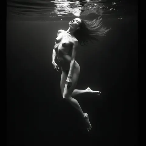 Underwater Figure Fine Art