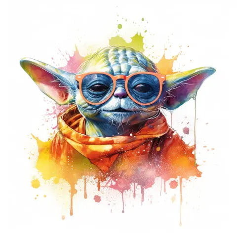 Yoda Colour Splash