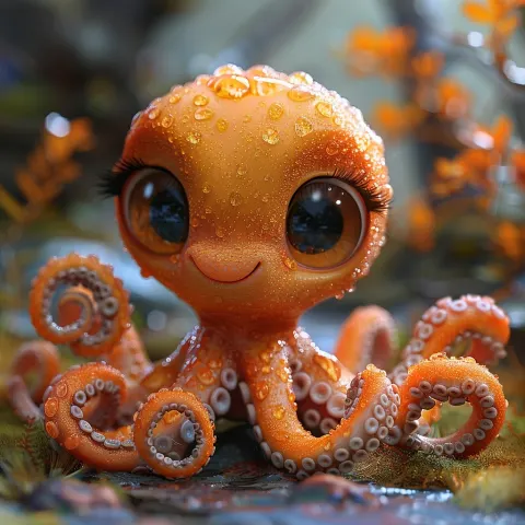 Baby Octopus Pixar