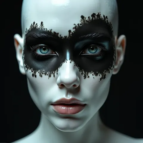 Woman Ceramic Glossy Material