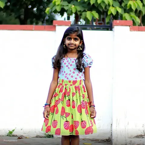 Indian Teen Girl School Skirt