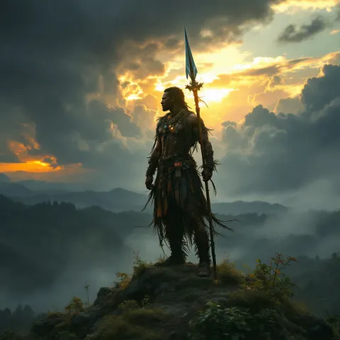 Mau Mau Warrior Sacred Hill Battle