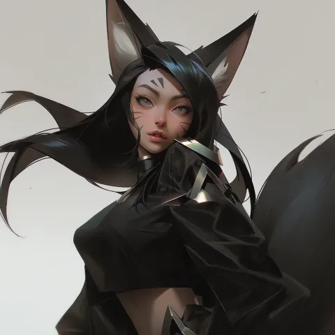 League Legends Goth Girl Armor