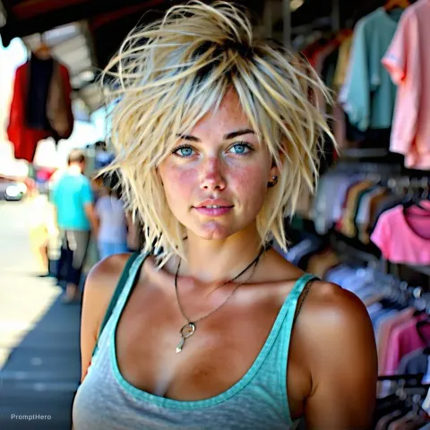 Blonde Woman Fashion Photography Market