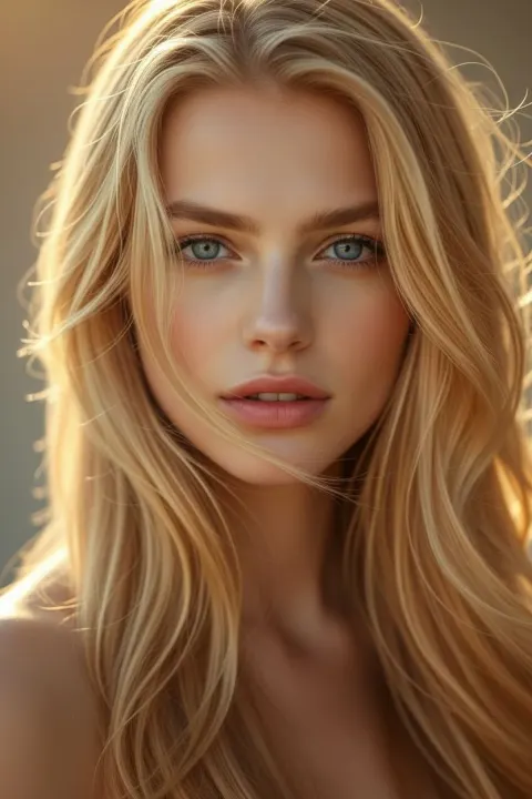 Woman Blonde Fine Art Portrait