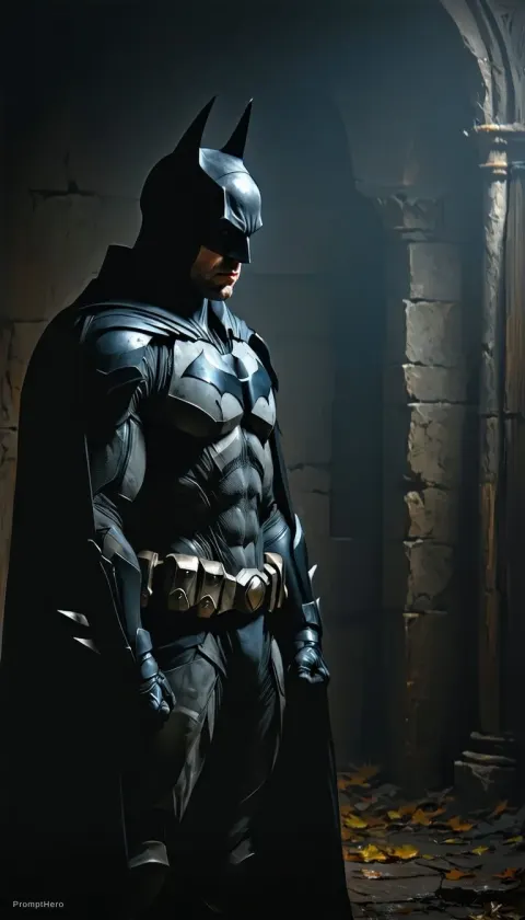 Man Digital Dark Wallpaper Portrait Batman Knight