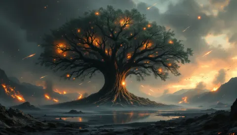 Tree Kidney Apocalyptic Battle