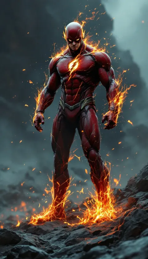 Portrait Envision Fully Body Flash Comic Super