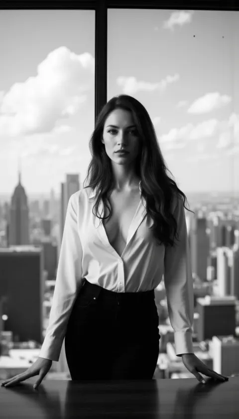 Executive Woman Office High Rise