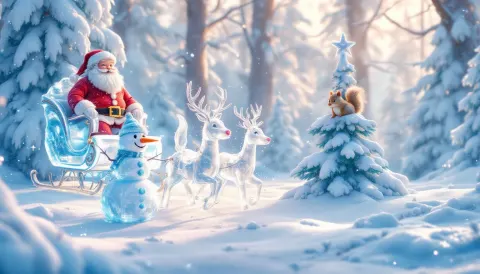 Ice Fairytale Forest Disney Pixar