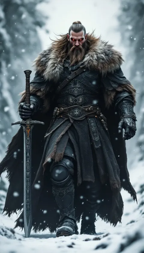 Berserker Warrior Facing Divine Knight