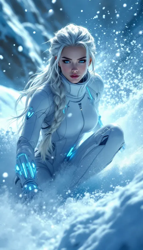 Frost Character Blizzard Snow