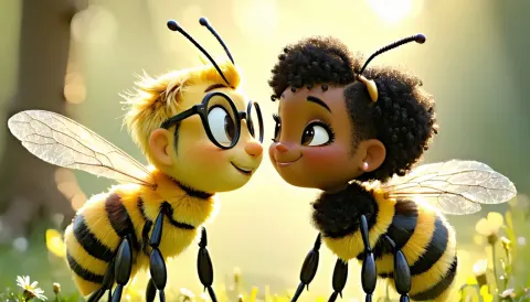 Bees With Human Heads