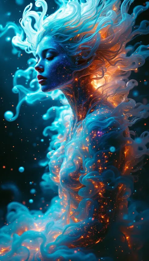 Metamorphosis Swirling Cosmos