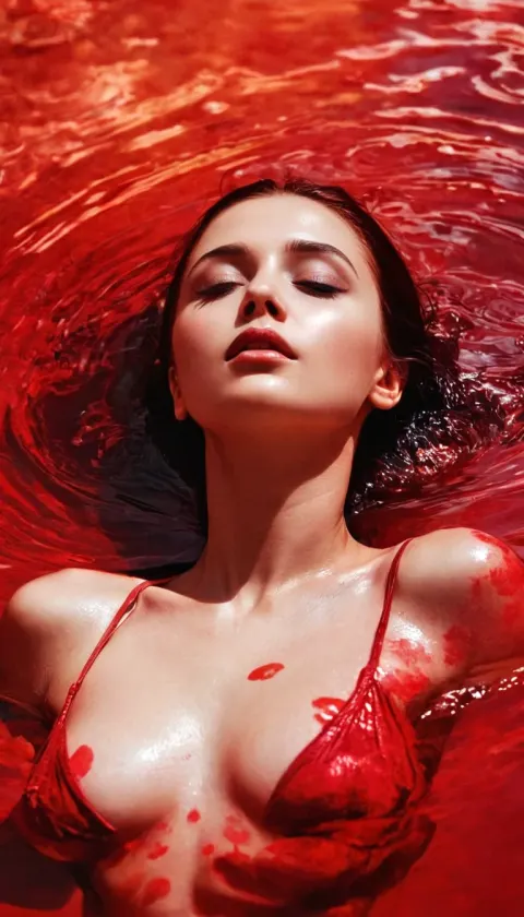 Woman Blood Water Mystic