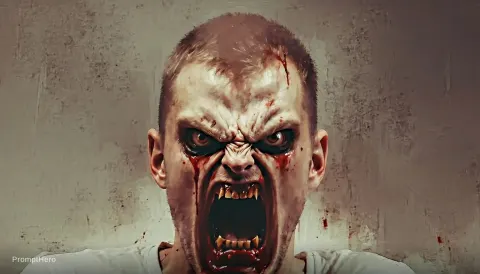 Anger Personified Horror Close