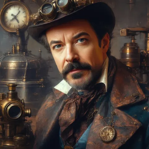 Ted Lasso Reimagined as Steampunk Fantasy Hero