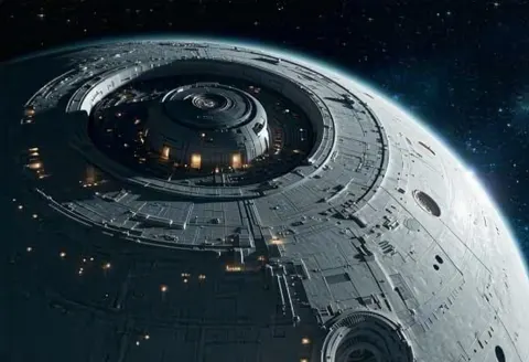 Lunar City Futuristic Massive