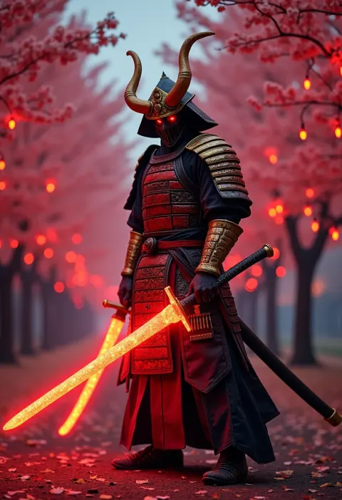 Demon Warrior Samurai Armor