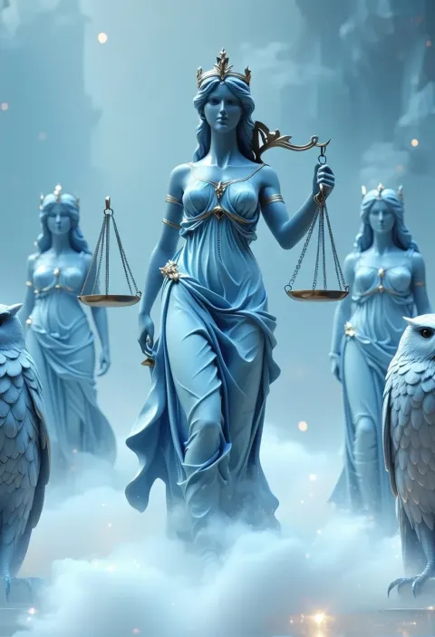 Lady Justice Species Together