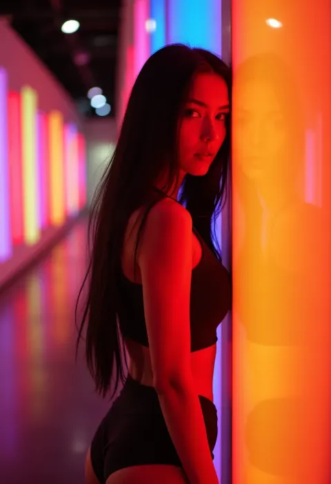 Woman LED Wall Pop