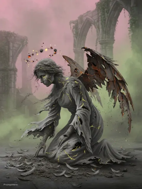Broken Angel Ashes Ethereal