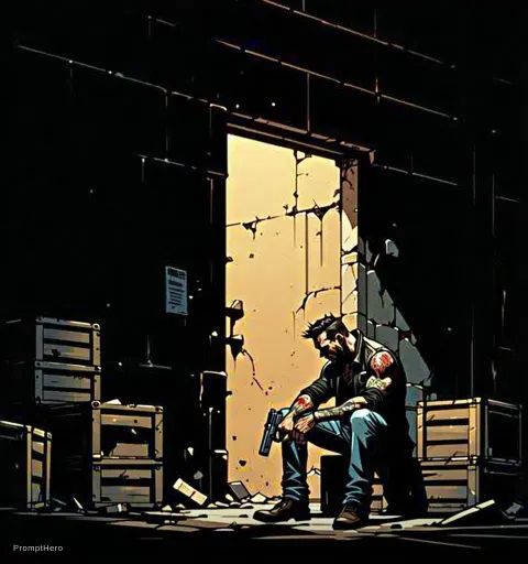 Gangster Leather Warehouse Badass