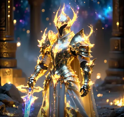 Plasma Knight Cosmic Golden
